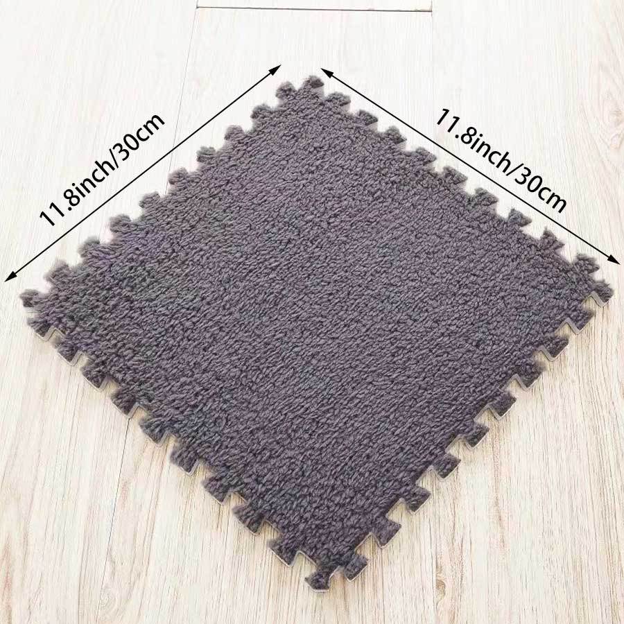 Soft Velvet Foam Floor Mat for Baby's Bedroom - Cozy & Safe