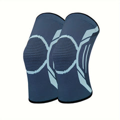 Knitted Nylon Meniscus Knee Protector for Fitness Basketball Cycling