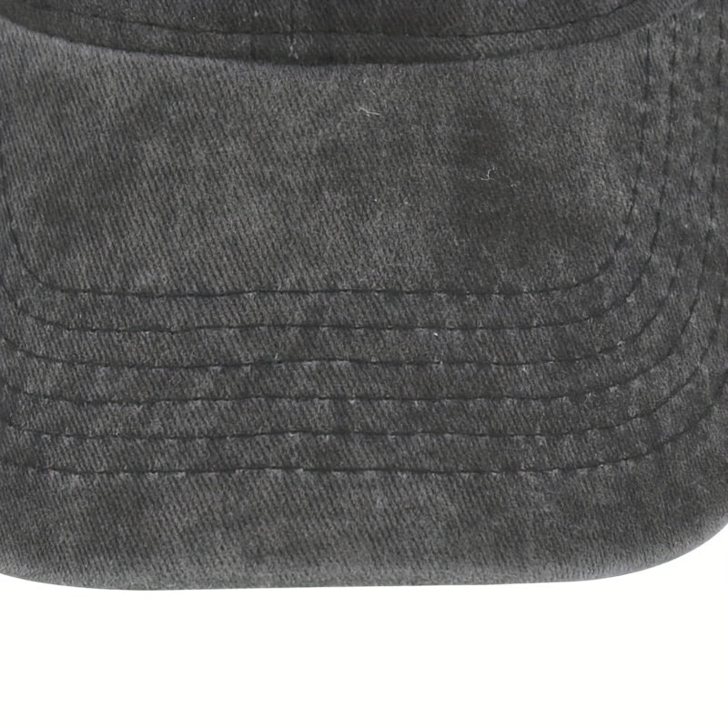 Fashionable Embroidered Motorcycle Cap Retro Baseball Sunshade Bucket