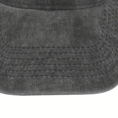 Fashionable Embroidered Motorcycle Cap Retro Baseball Sunshade Bucket