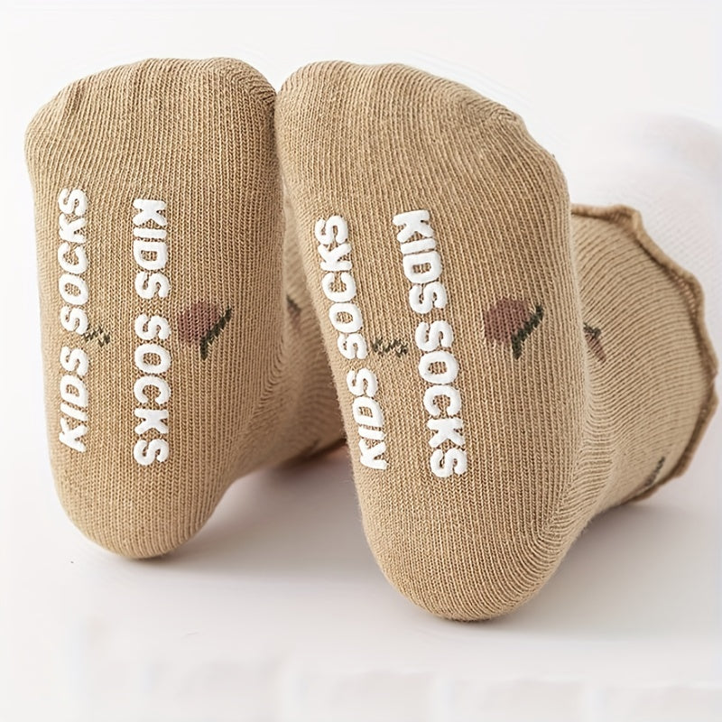 Cotton Anti Slip Baby Socks For Newborns - Spring/Autumn
