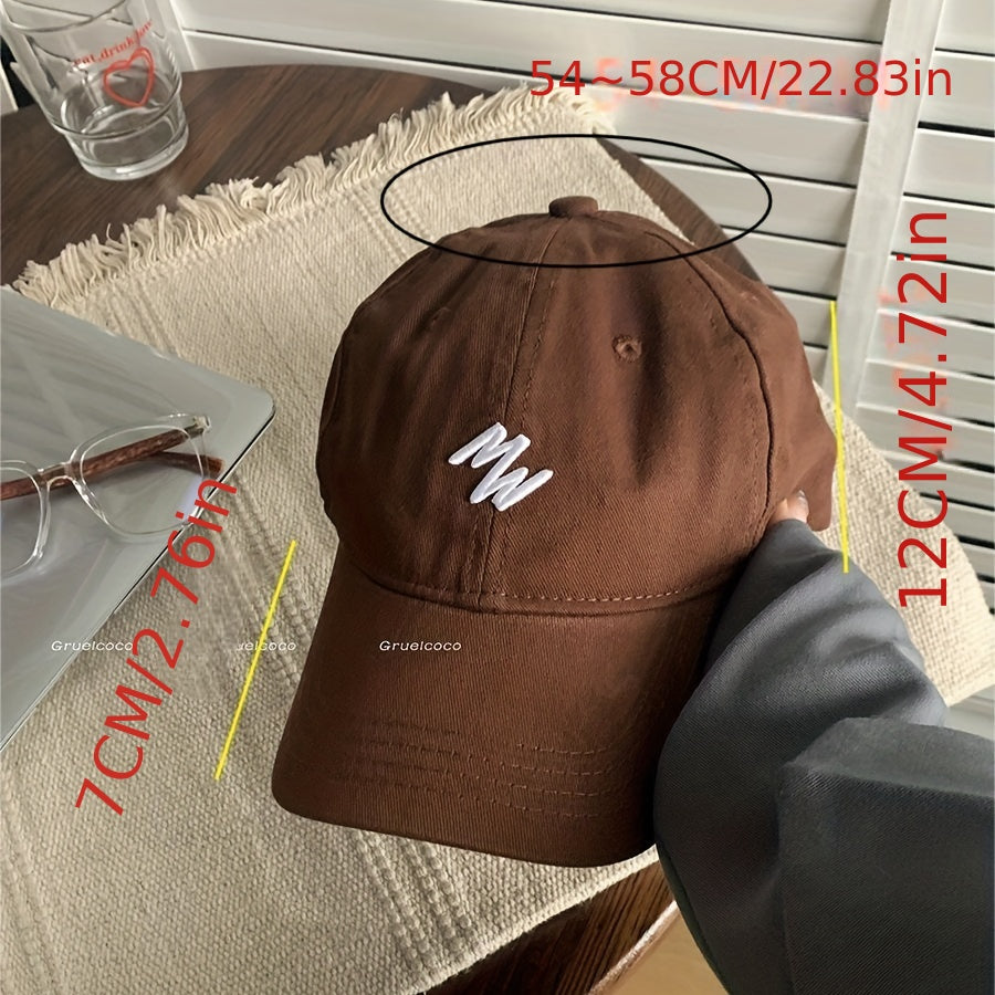 Embroidered Baseball Cap Unisex Sunscreen Dad Hat