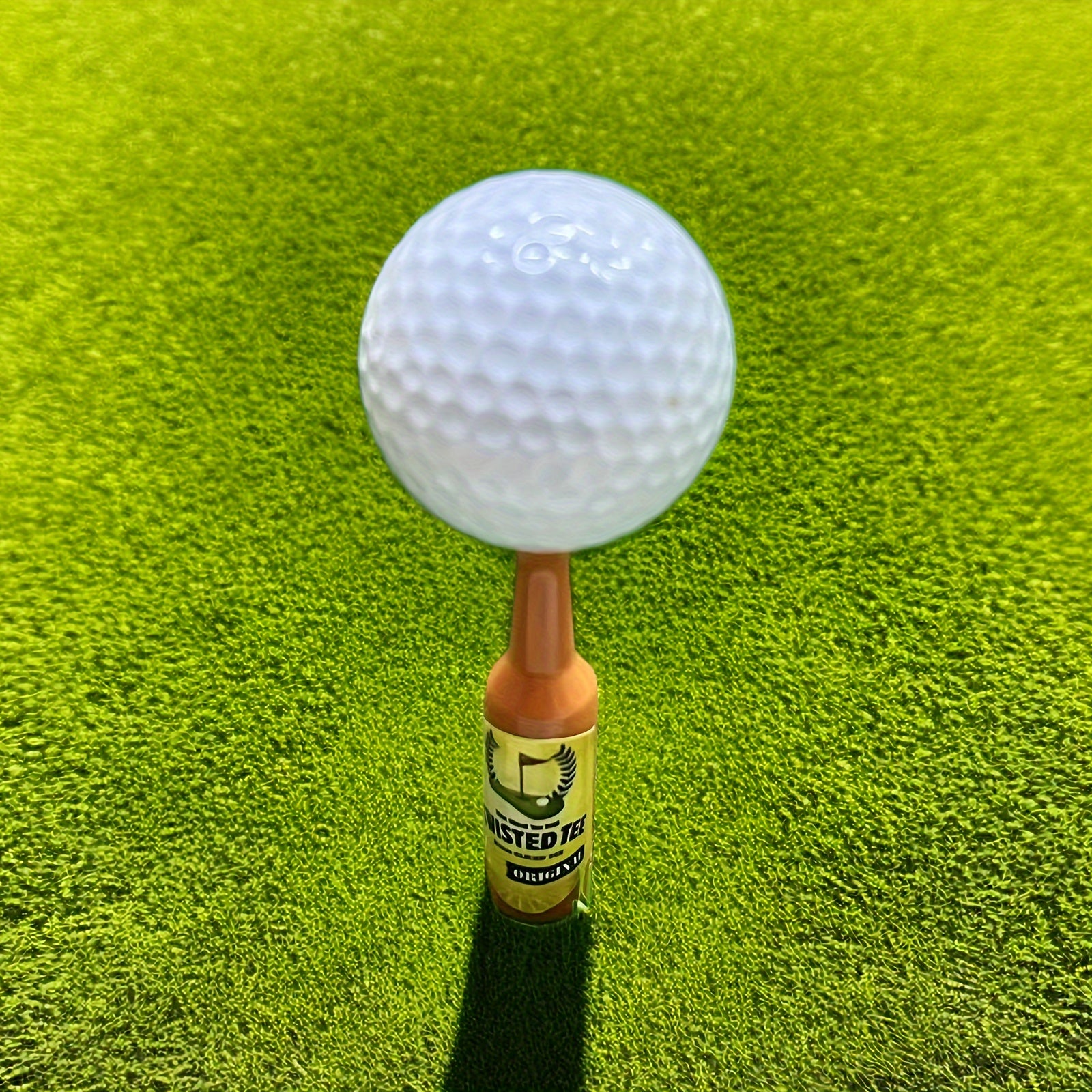 6pcs Beer Bottle Golf Tees - Unbreakable Plastic Golf Tee Set