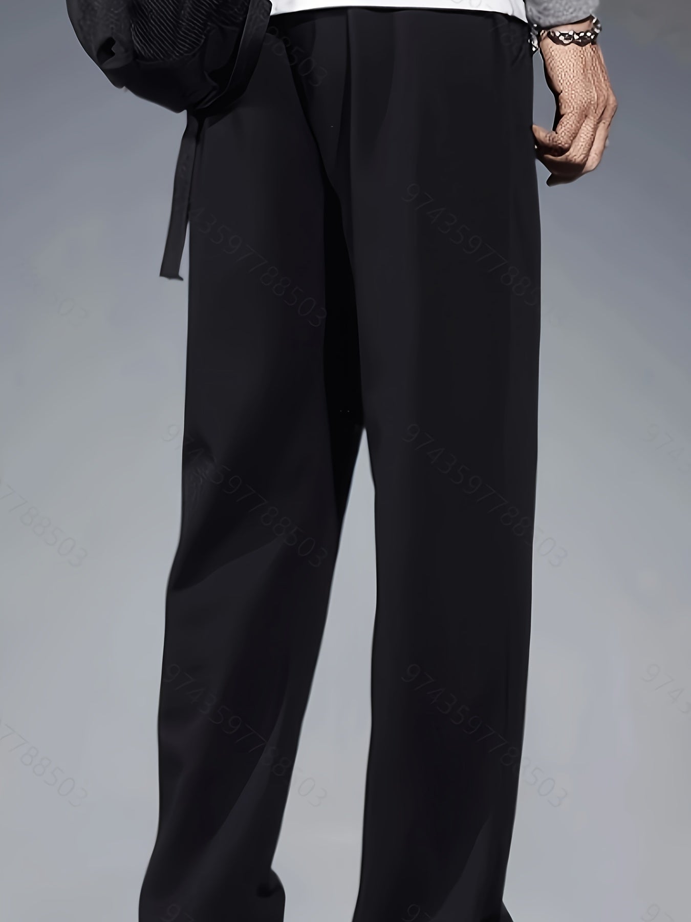 Men's Loose Stretch Pants Casual Outdoor Trousers