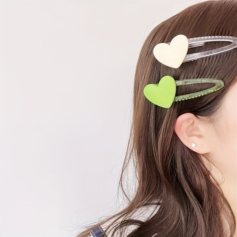 Colorful Hair Clips Large Hair Clips Sweet Hair Clips Duckbill Clips