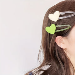 Colorful Hair Clips Large Hair Clips Sweet Hair Clips Duckbill Clips