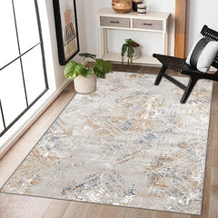 Washable Persian Bohemian Carpet Anti-skid Printed Floor Carpet