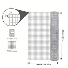 1pc 2 54 10 Hardware Cloth 19x19 68ft Welded Galvanized Wire Fence