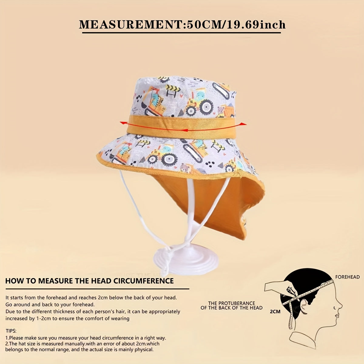 Kids Cartoon Fisherman Hat Sunshade Hat For Boys And Girls
