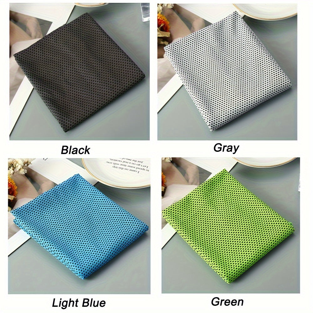 4pcs Cooling Sports Towel Microfiber Soft Breathable Towel for Yoga Gym Workout