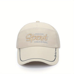 Breathable Mesh Baseball Cap for Outdoor Sports Sun Protection