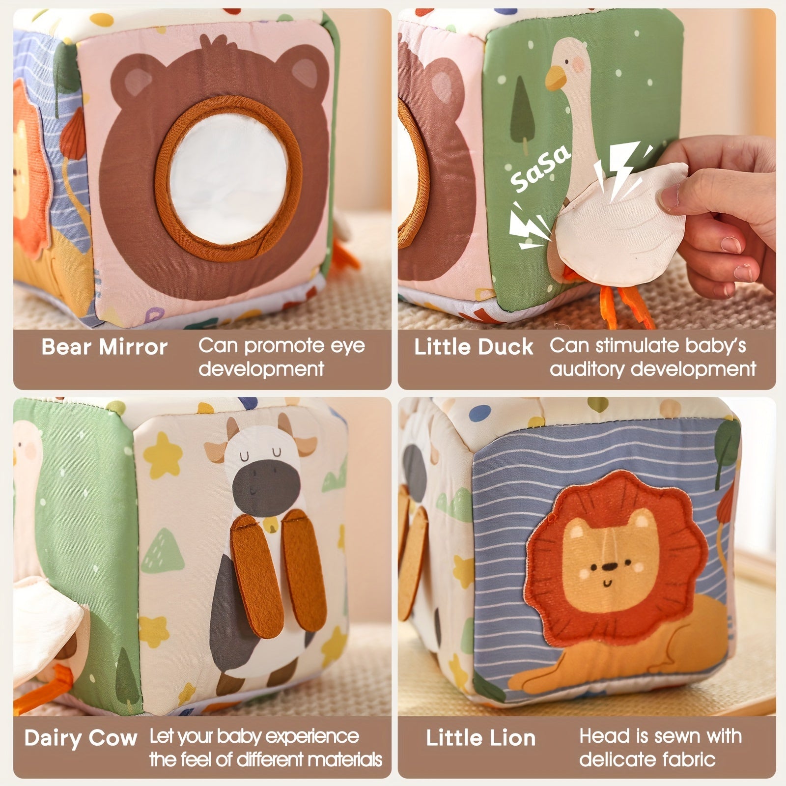 Educational Finger Exercise Tissue Box Toy for Kids