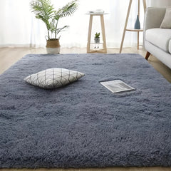 Soft Plush Shag Area Rugs - Fluffy Shaggy Floor Carpet