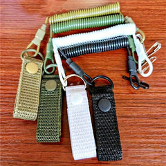 1pc Retractable Lanyard Safety Coiled Lanyard Anti lost Tool