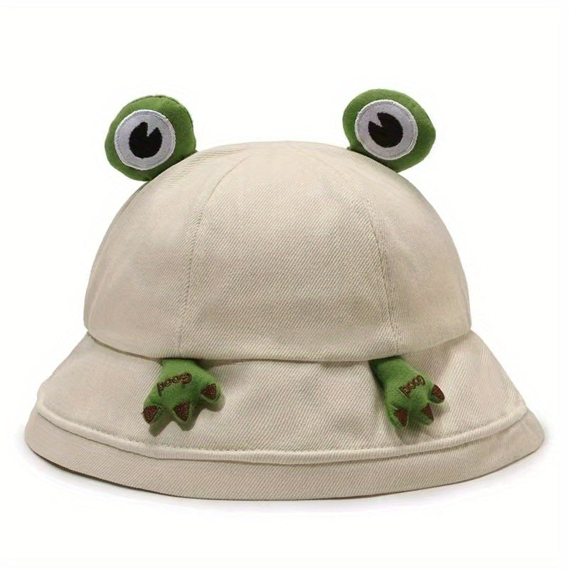 Frog Hat for Kids Sun Protection Outdoor Basin Hat