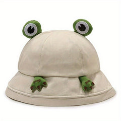 Frog Hat for Kids Sun Protection Outdoor Basin Hat