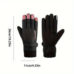 Waterproof Skiing Gloves Touch Screen Thickened Sports Gloves