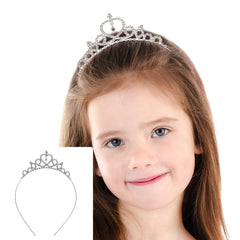 Rhinestone Crown Hairband Headband Princess Tiara Birthday Cosplay Costumes