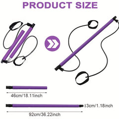 Multifunctional Pilates Stick Puller for Hip Exercise