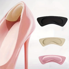 4pcs Heel Sticker Anti Grinding High Heel Shoes Pad Thickened Shoes B