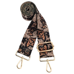Vintage Print Bag Strap Wide Shoulder & Crossbody Bag Strap
