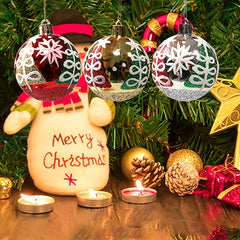 6pcs Hand-painted Christmas Ball Decoration