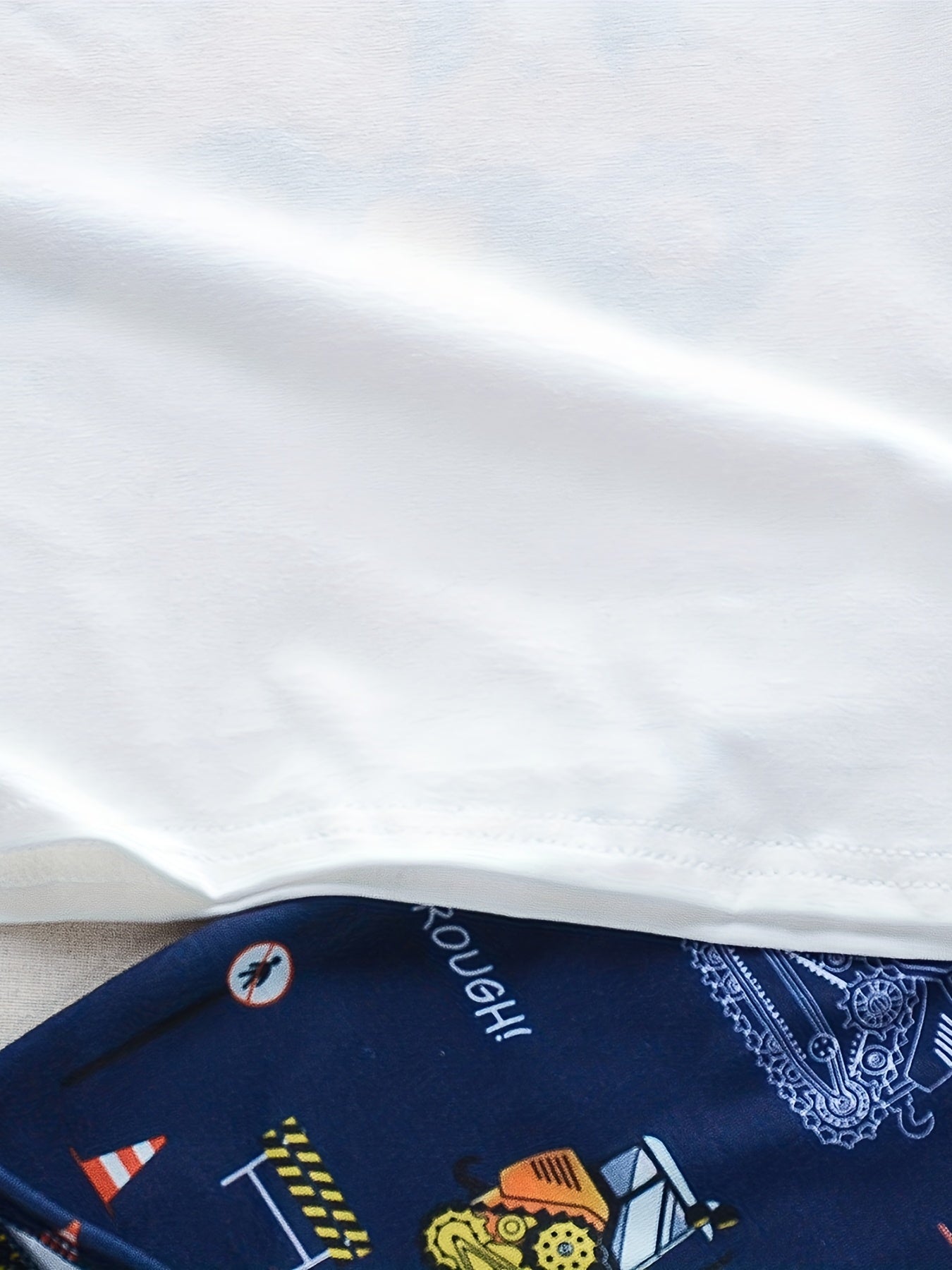 Boys Truck Under Construction T-shirt & Shorts Set