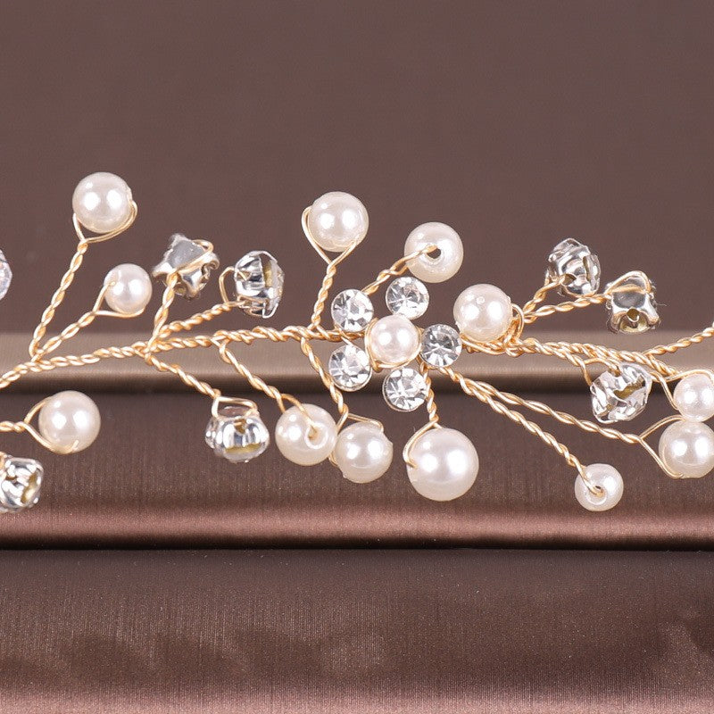 Golden Bridal Hair Vine Wedding Hair Accessories