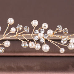 Golden Bridal Hair Vine Wedding Hair Accessories