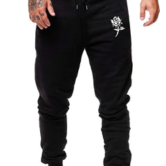 Men's Graphic Print Drawstring Waist Pants Casual Sweatpants