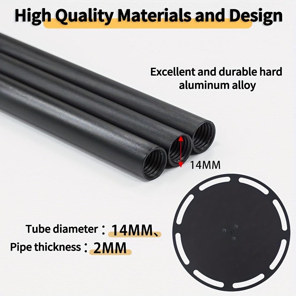Ultralight Aluminum Round Table for Camping