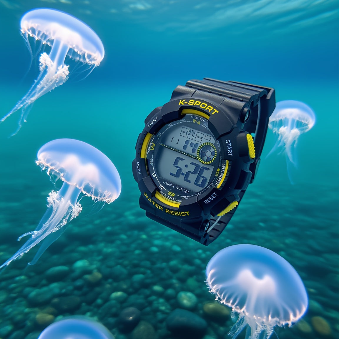Boys' 8-14-18 Years Timer Alarm Luminous Sports Watch
