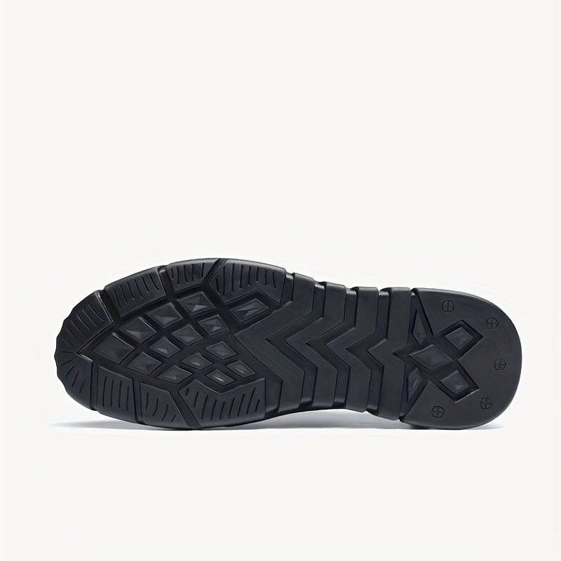 Men's Casual No Tie Sneakers Easy Clean Shoes