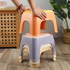1pc Lightweight Step Stool 200lb Capacity Non-slip Stool