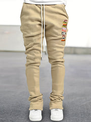 Comfy Flared Trousers Men's Casual Stretch Hip Hop Joggers