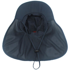 Men's Summer Sun Visor Hat With Neck Protection UV Sun Hat
