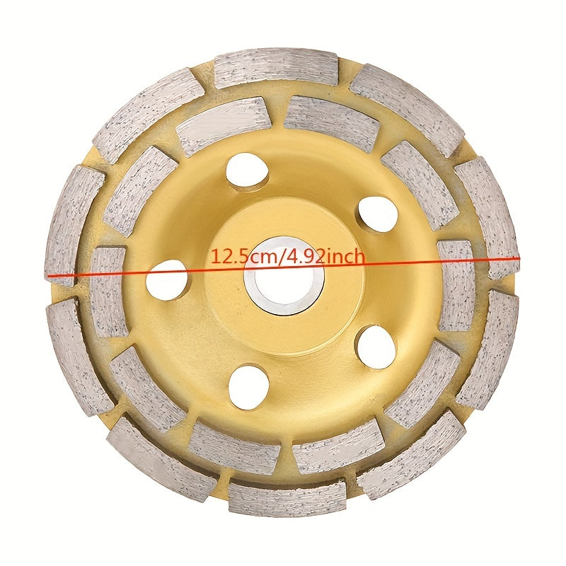 125mm Diamond Sheet Grinding Wheel Plate Cup Marble Concrete Granite