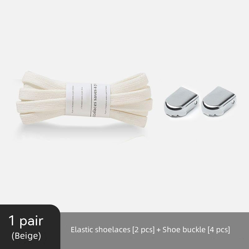 Lazy Shoelaces Elastic Tie Casual Slip-On