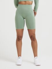 High Waist Seamless Yoga Shorts Hip Lifting Leggings Women's Activewear