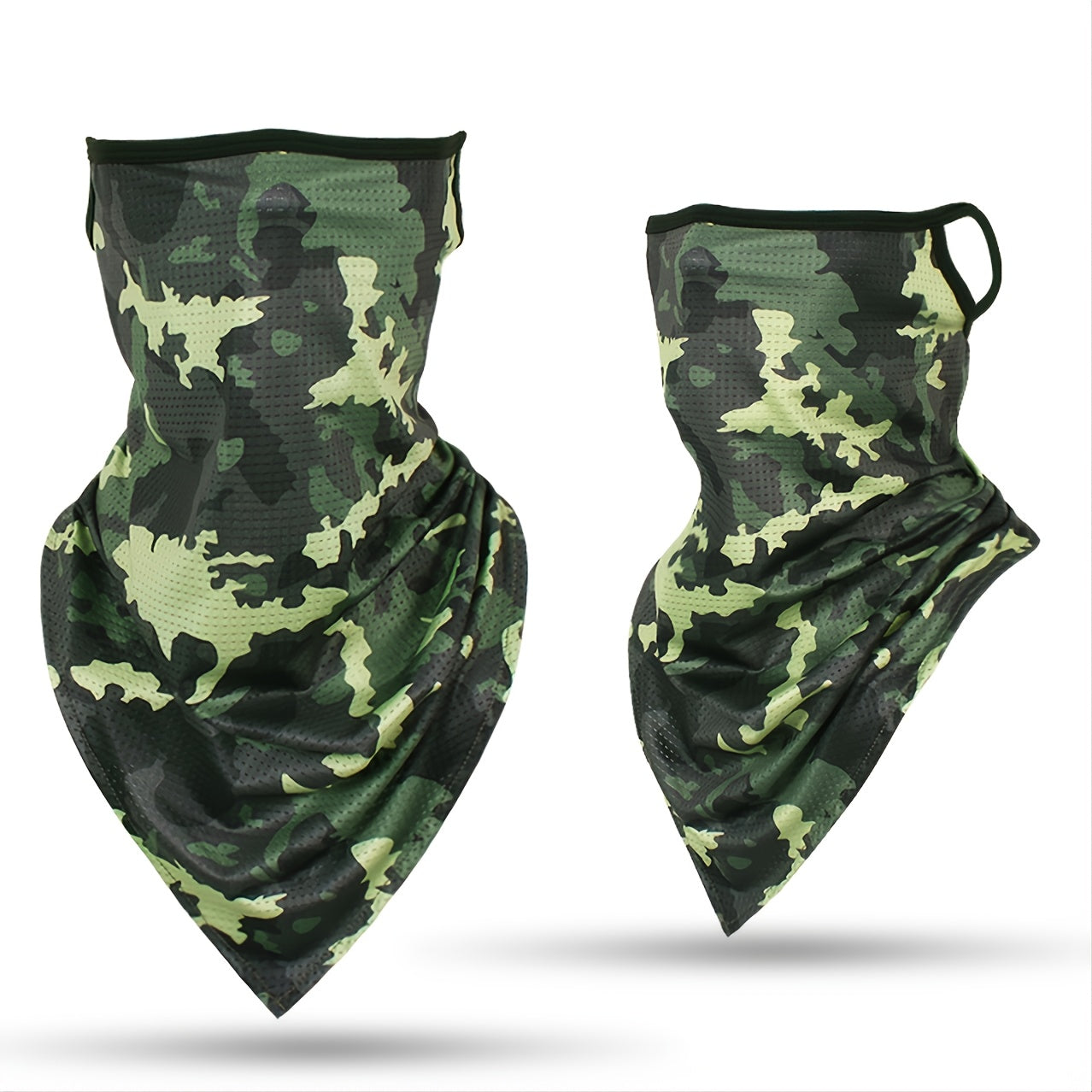 Camouflage Neck Gaiter Face Mask for Riding Fishing Hiking