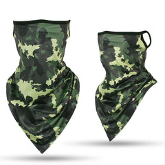 Camouflage Neck Gaiter Face Mask for Riding Fishing Hiking
