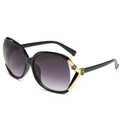 Camellia Flower Sunglasses Large Gradient UV400 Sun Shades