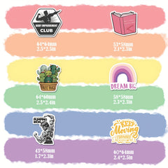 200pcs Fitness Gym Workout Stickers for Planners & Journals Girls Teens