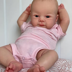 Realistic Reborn Baby Doll Soft Touch 3D Light Beige Visible Veins