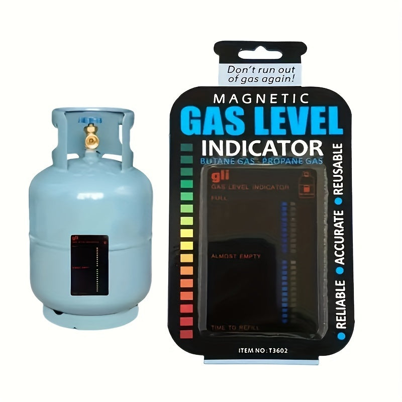 Magnetic Gas Level Indicator Reusable Propane Tank Level Indicator