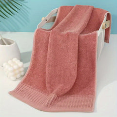 Bamboo Cotton Hand Towels Ultra Absorbent Soft Face Towel 34.04X71.88 cm
