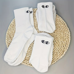 Funny Warm Outdoor Sports Socks for Autumn/Winter, Thickened & Sweat-Absorbing