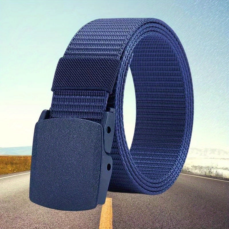 Men's Adjustable Tactical Belt With Buckle