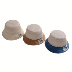 Kids Drawstring Mesh Fisherman's Hat Sunscreen Bucket Cap