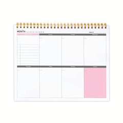 Trees Weekly Planner Notepad 7-9.5 Inches